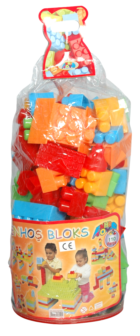 110 PARÇA MEGA BLOKS TORBALI
