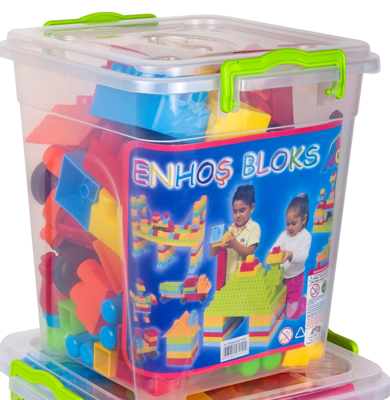 70 PARÇA MEGA BLOKS KUTU